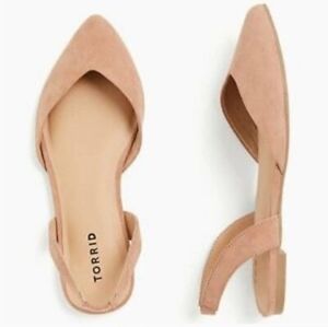 Torrid Blush Colored Flats